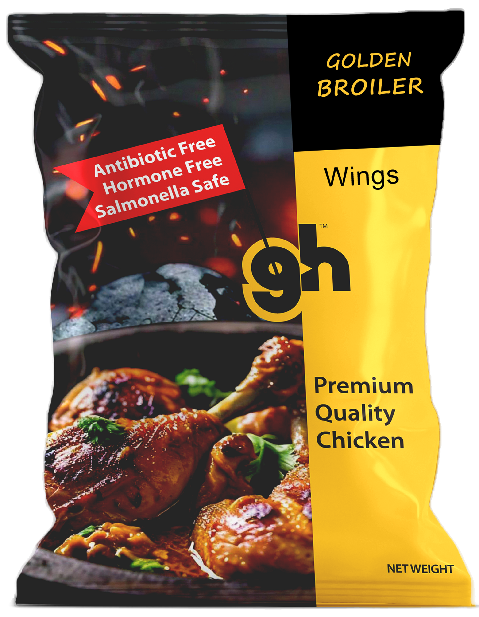 Golden Broiler Wings 1000gms