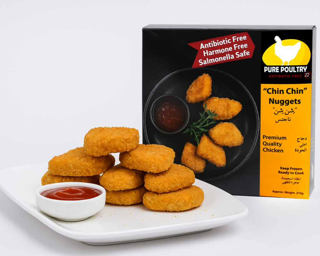 Chin Chin Nuggets, Antibiotic Free, 310gms